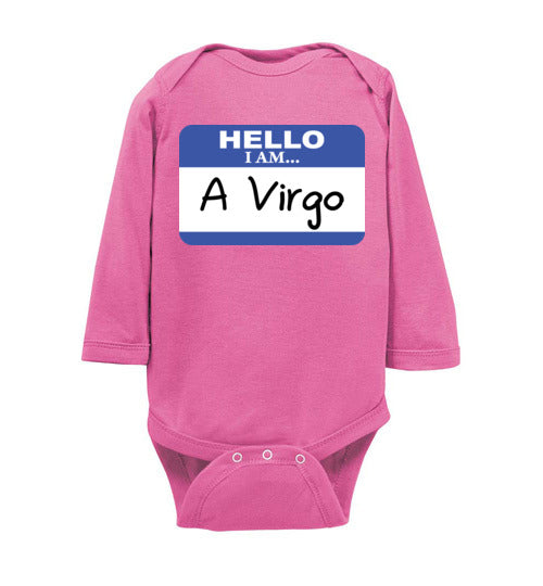 A Virgo. Infant. LS Onesie