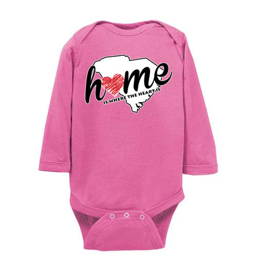 South Carolina Home. Infant. LS Onesie