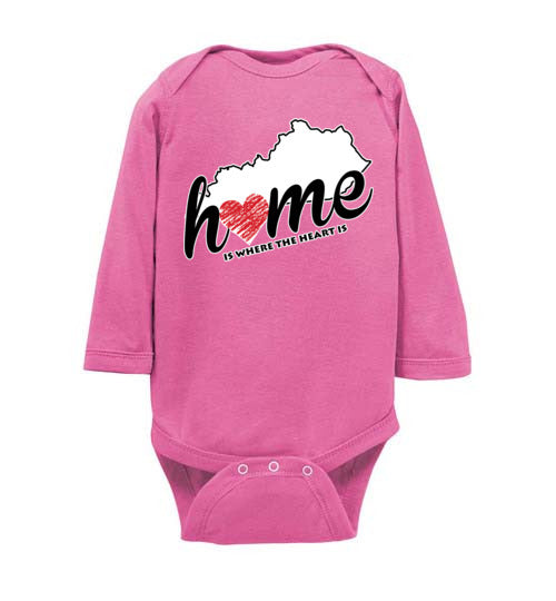 Kentucky Home. Infant. LS Onesie