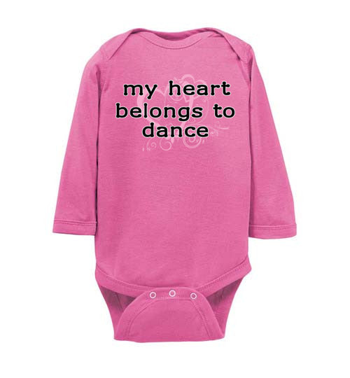 My heart ... Infant. LS Onesie