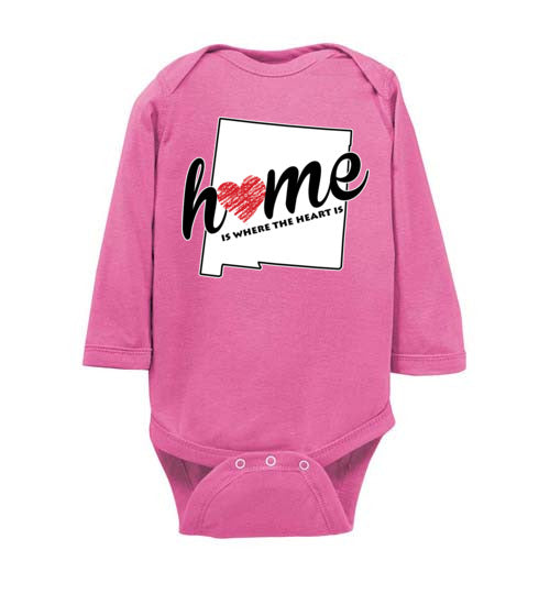 New Mexico Home. Infant. LS Onesie