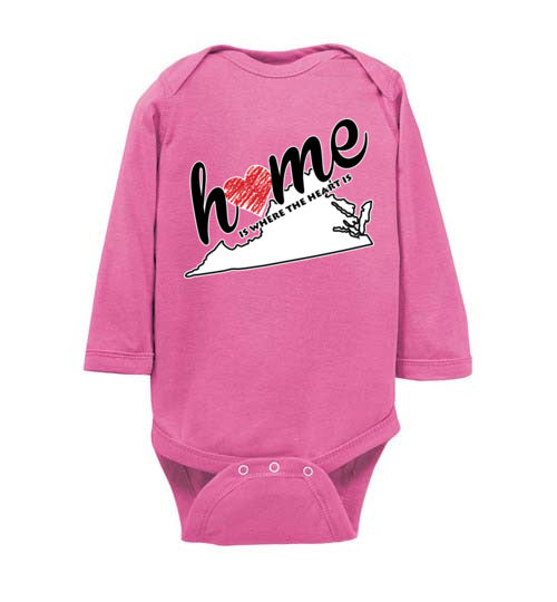 Virginia Home. Infant. LS Onesie