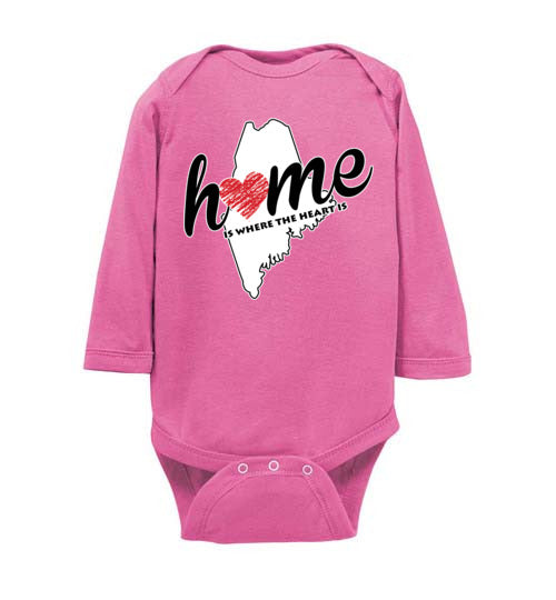 Maine Home. Infant. LS Onesie