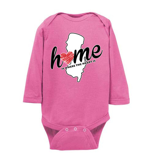 New Jersey Home. Infant. LS Onesie