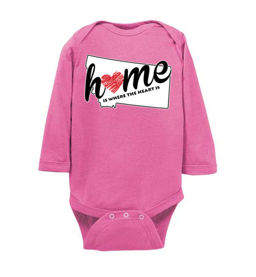 Montana Home. Infant. LS Onesie