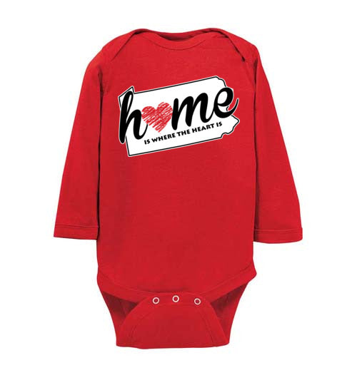Pennsylvania Home. Infant. LS Onesie