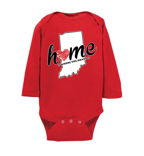 Indiana Home. Infant. LS Onesie