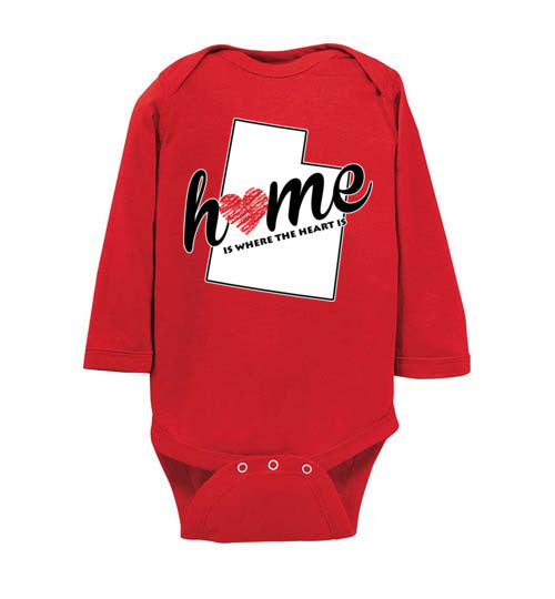 Utah Home. Infant. LS Onesie