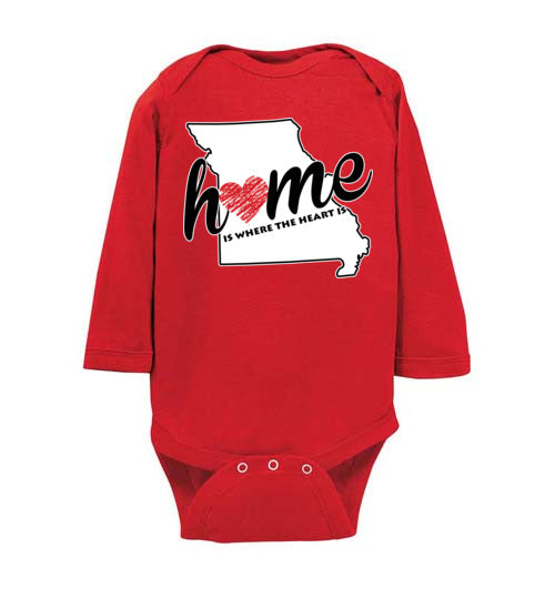 Missouri Home. Infant. LS Onesie