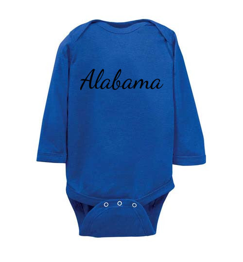 Alabama. Infant. LS Onesie