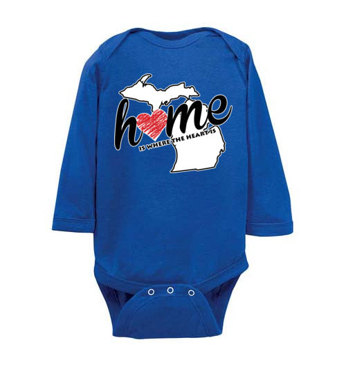 Michigan Home. Infant. SS Onesie
