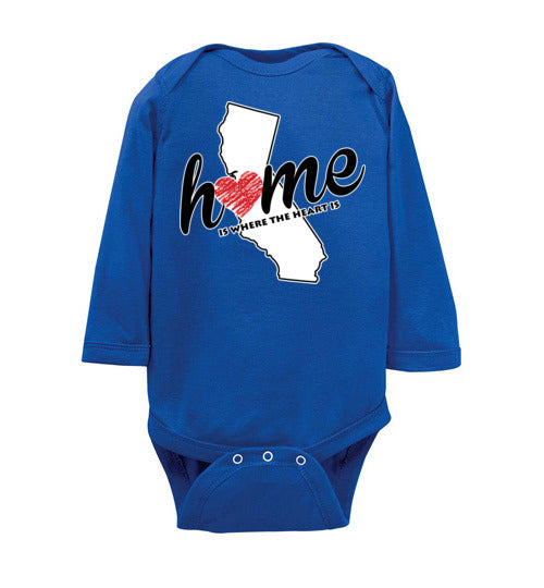 California Home. Infant. LS Onesie