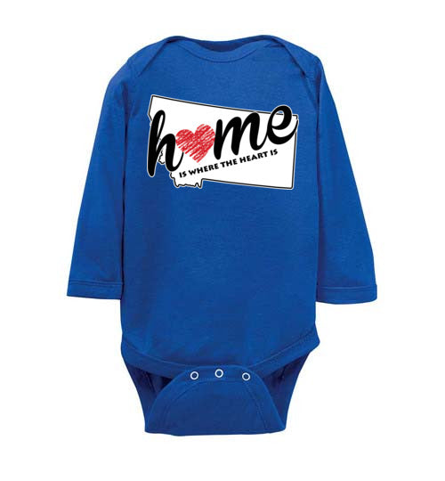 Montana Home. Infant. LS Onesie