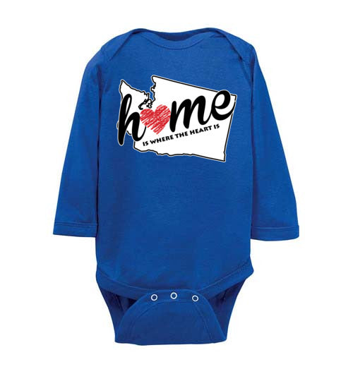 Washington Home. Infant. LS Onesie
