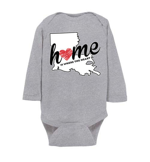 Louisiana Home. Infant. SS Onesie