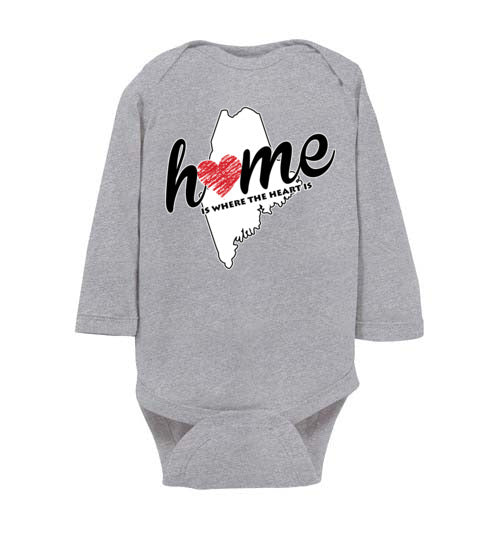 Maine Home. Infant. LS Onesie