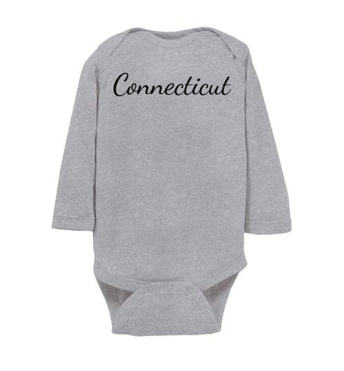 Connecticut. Infant. LS Onesie