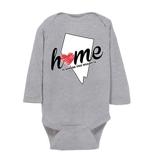 Nevada Home. Infant. LS Onesie