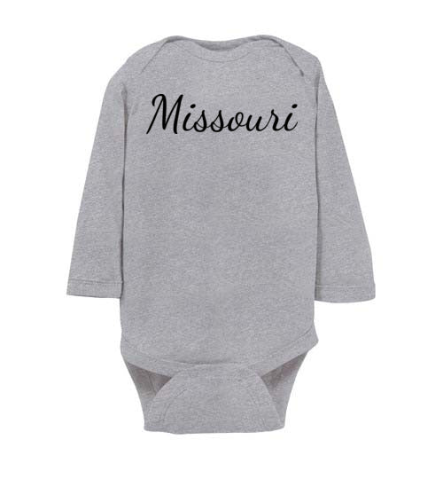 Missouri. Infant. LS Onesie