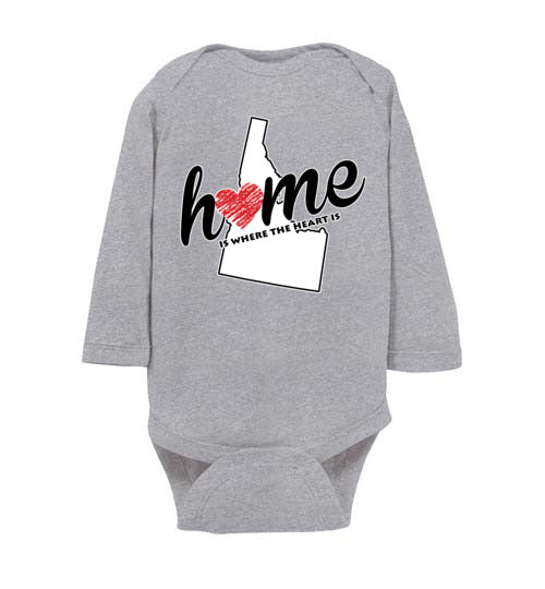 Idaho Home. Infant. LS Onesie
