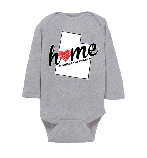 Utah Home. Infant. LS Onesie