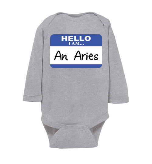 An Aries. Infant. SS Onesie