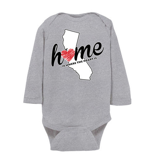 California Home. Infant. LS Onesie