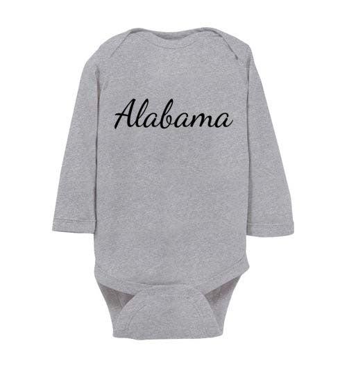 Alabama. Infant. LS Onesie