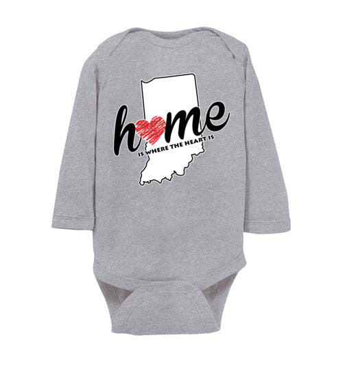 Indiana Home. Infant. LS Onesie