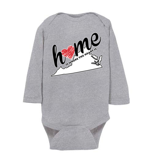 Virginia Home. Infant. LS Onesie