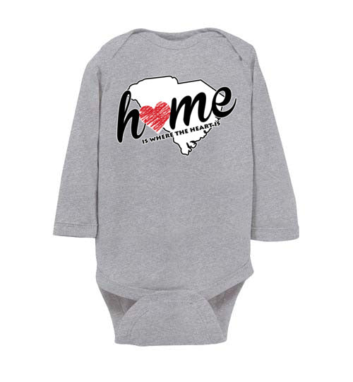 South Carolina Home. Infant. LS Onesie