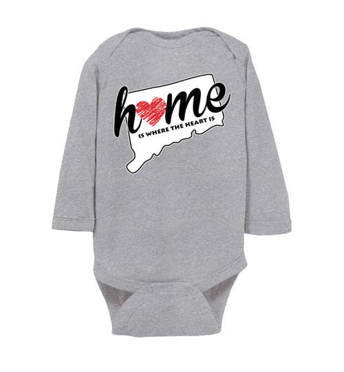 Connecticut Home. Infant. LS Onesie