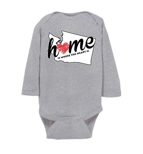 Washington Home. Infant. LS Onesie