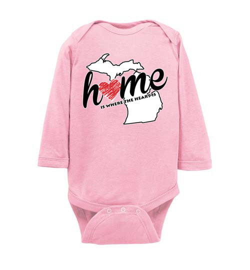 Michigan Home. Infant. SS Onesie