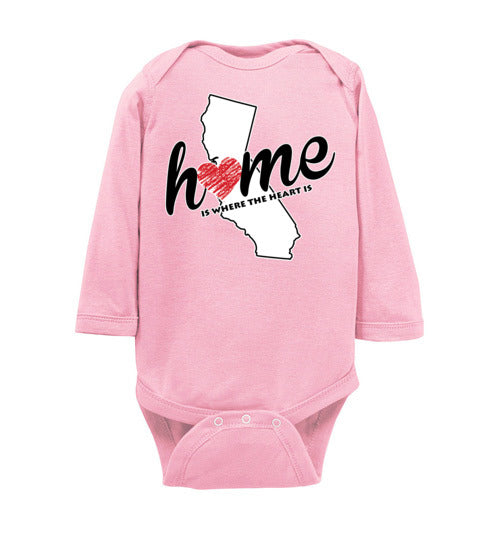 California Home. Infant. LS Onesie