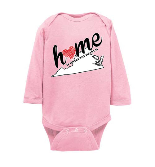 Virginia Home. Infant. LS Onesie