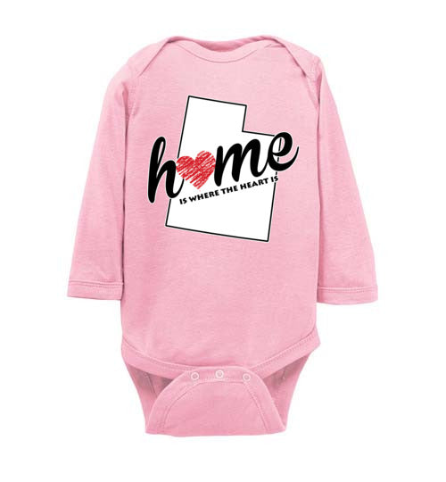 Utah Home. Infant. LS Onesie