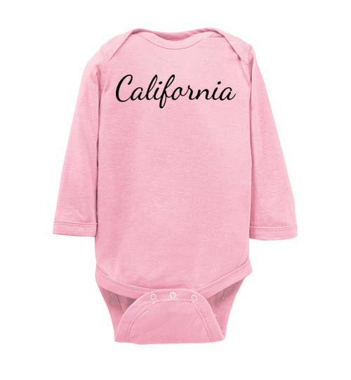 California. Infant. LS Onesie