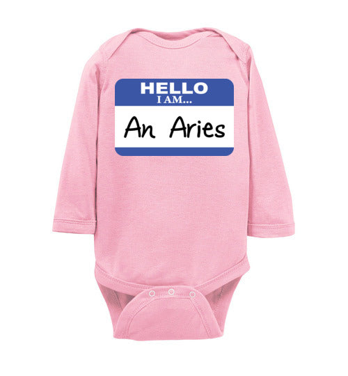 An Aries. Infant. SS Onesie