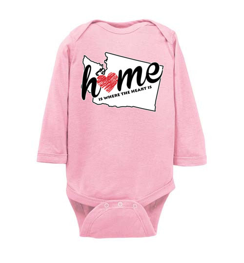 Washington Home. Infant. LS Onesie