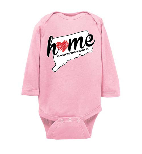 Connecticut Home. Infant. LS Onesie