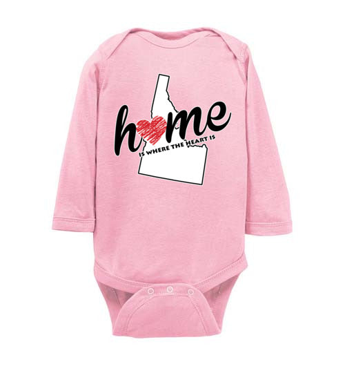 Idaho Home. Infant. LS Onesie