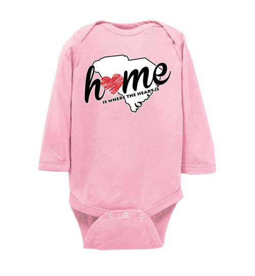 South Carolina Home. Infant. LS Onesie