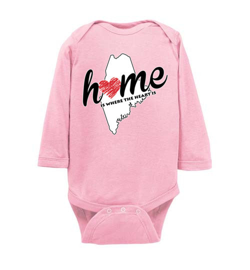 Maine Home. Infant. LS Onesie