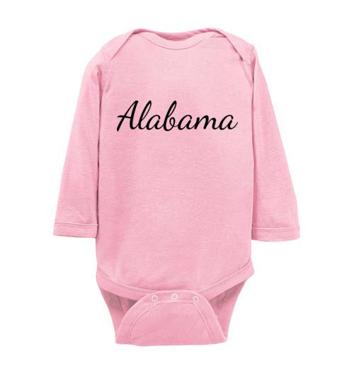 Alabama. Infant. LS Onesie
