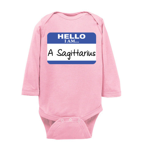 A Sagittarius. Infant. LS Onesie