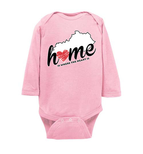 Kentucky Home. Infant. LS Onesie