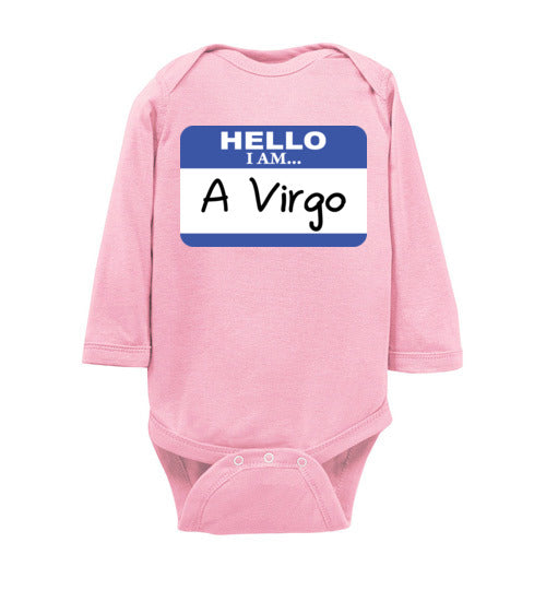 A Virgo. Infant. LS Onesie