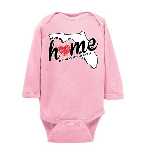Florida Home. Infant. LS Onesie