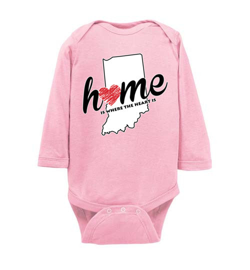 Indiana Home. Infant. LS Onesie